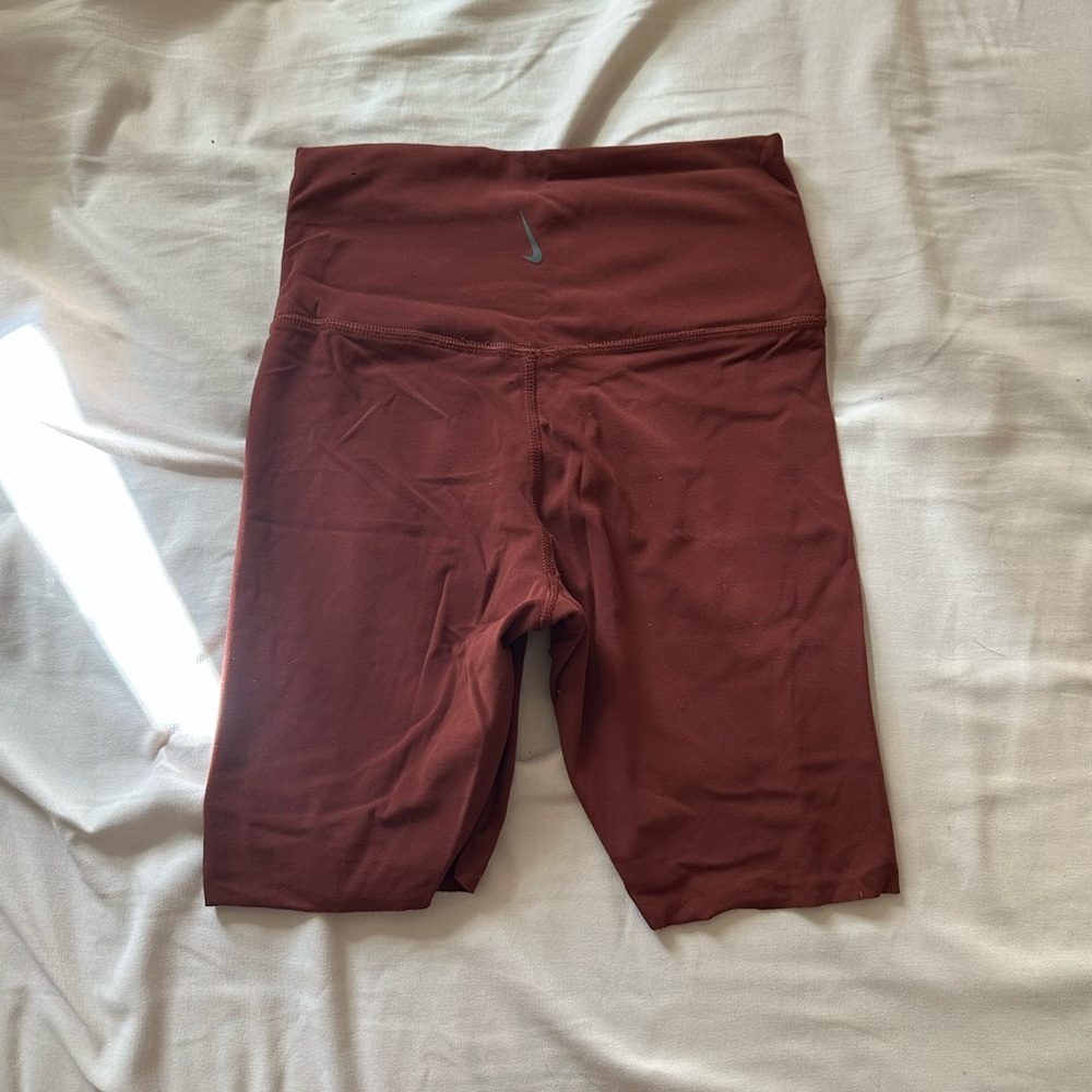 Nike yoga biker shorts